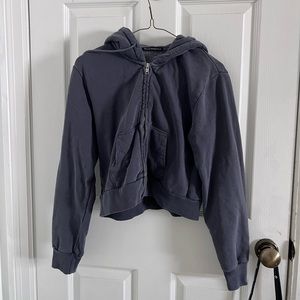 brandy cropped crystal jacket